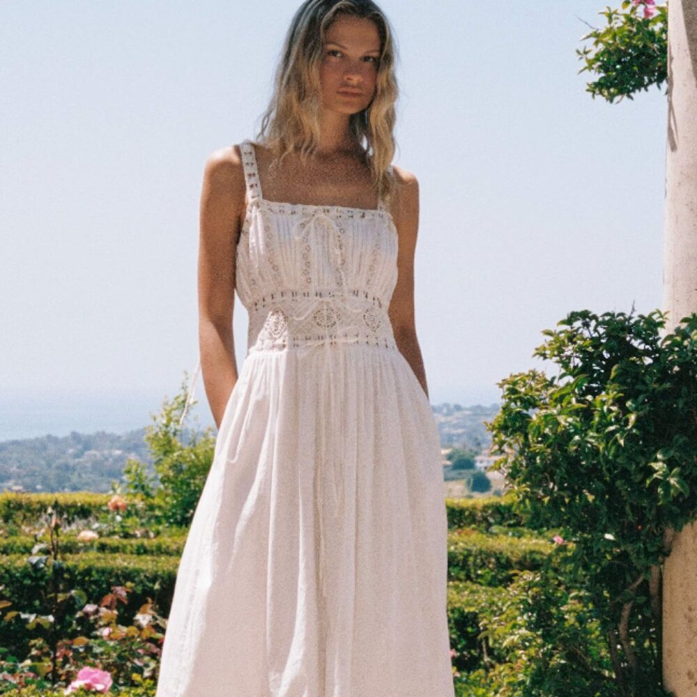 Christy Dawn The Larissa Dress in Pearl M